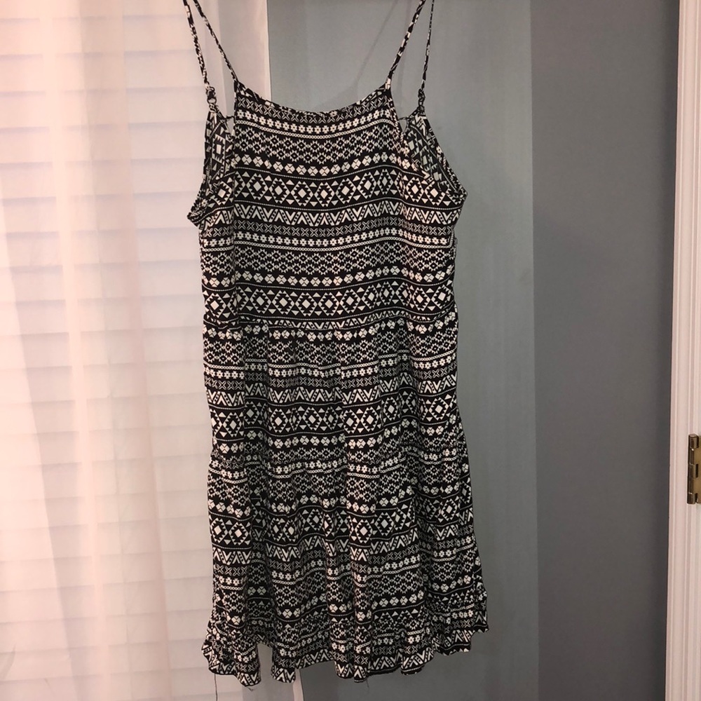 Aztec Print Dress